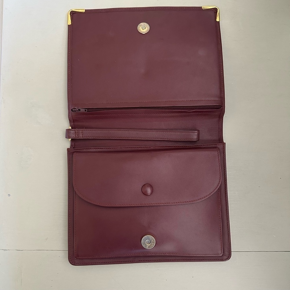 Cartier Burgundy Clutch - Picture 4 of 6
